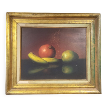 Alfred Jackson (1940–2001) – Hyper-real still life – Oil on canvas