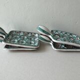 Set of 4 ceramic cups Picault, Vallauris