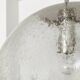 Large bubble glass pendant lamp by Peill and Putzler