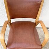 Fauteuils Bridge Bow Wood 1950