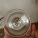 Vintage lot de 6 verres à pied Luminarc fleurs roses