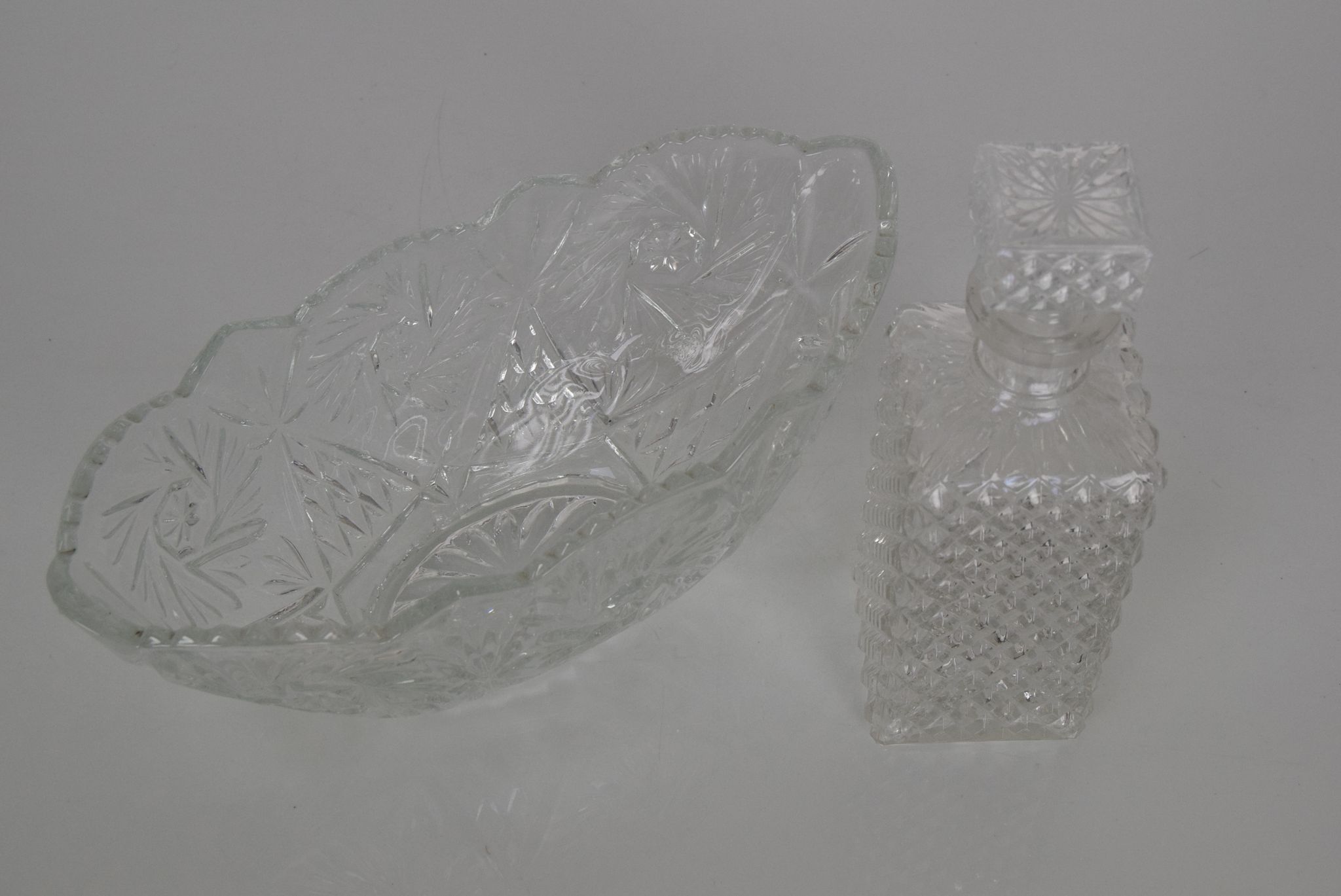 Mid-century set of bowl and carafa,1960's.