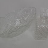 Mid-century set of bowl and carafa,1960's.