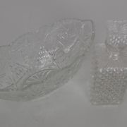Mid-century set of bowl and carafa,1960's.
