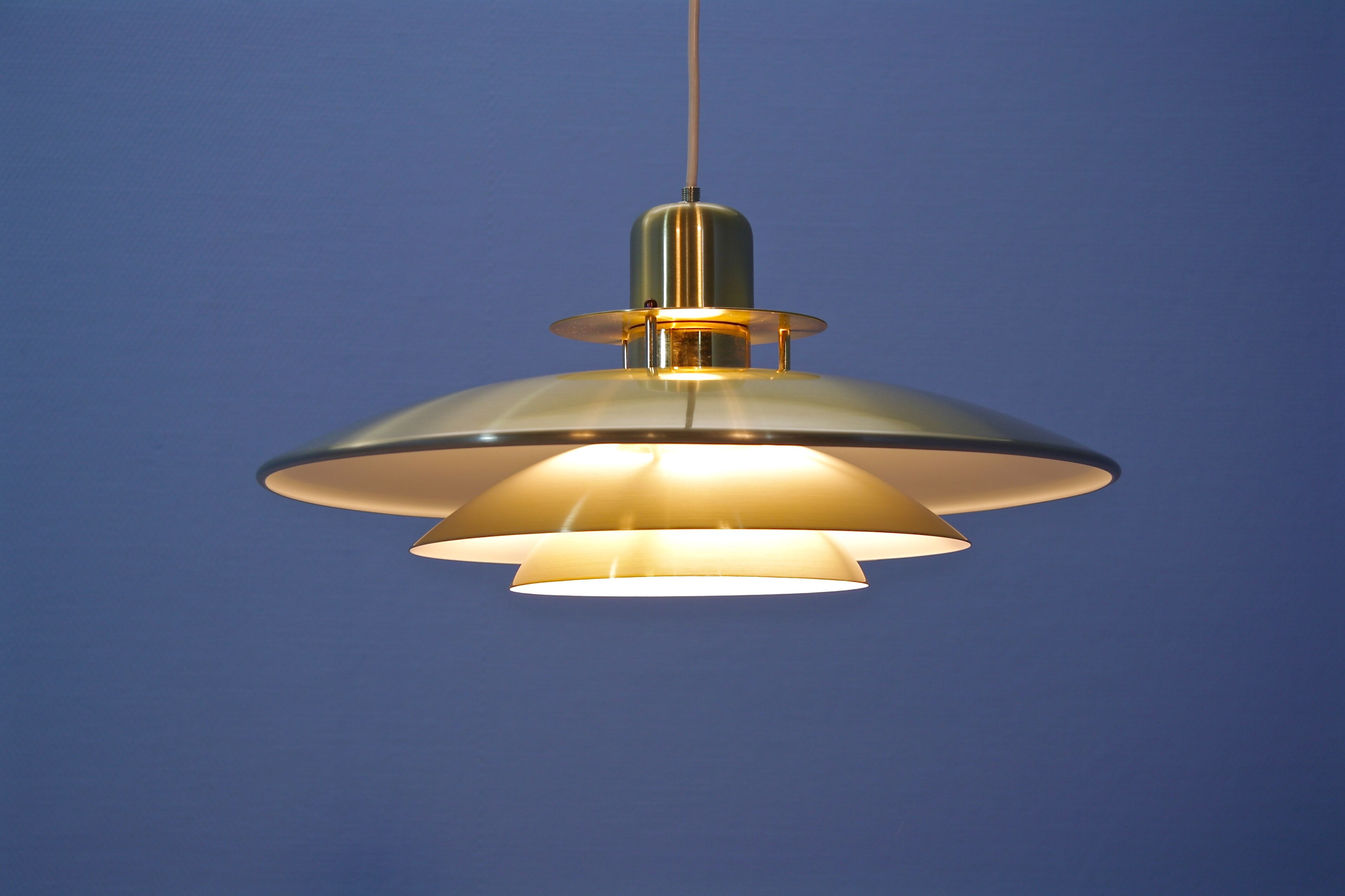 Danish pendant in brass, 1980s