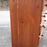 Commode pin massif 1980