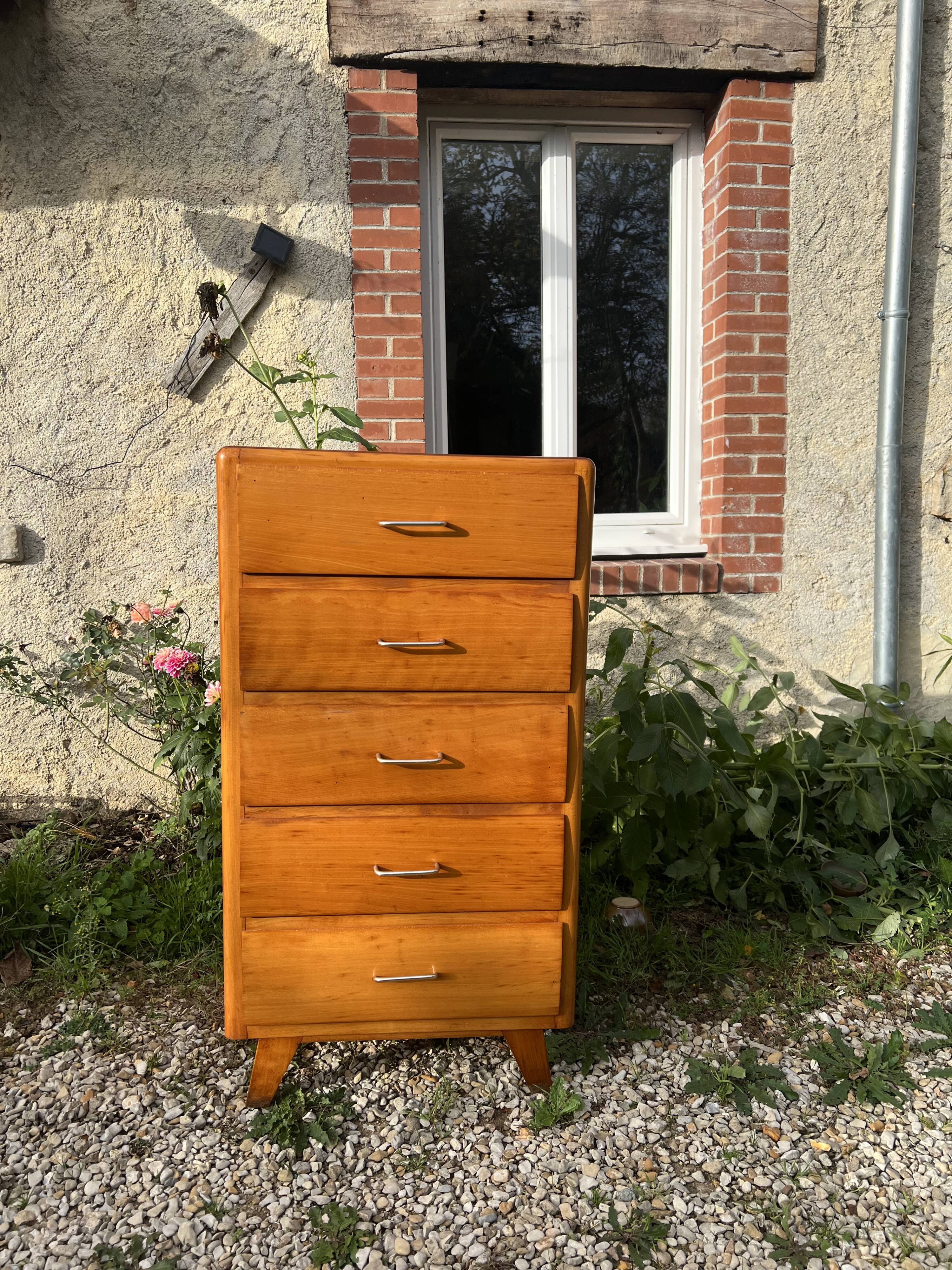 High chest of drawers/chiffonier