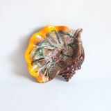 Shell shaped ceramic bowl, Vallauris