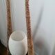 Lamp made of rope and resin - Bohemian, nautical, natural, ethnic.