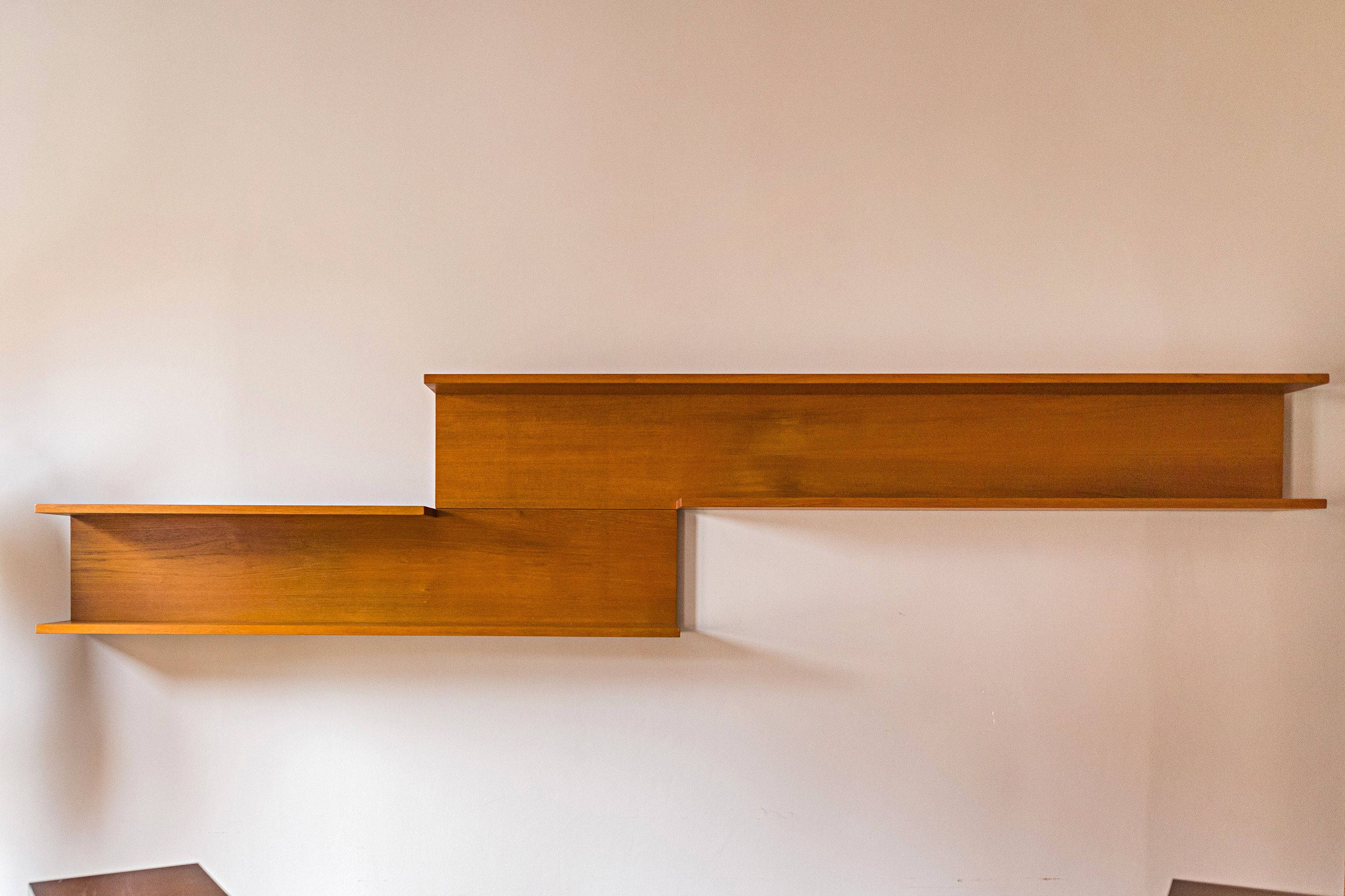 Wall Shelf by Walter Wirz for Wilhelm Renz, 1960s, Set of 2
