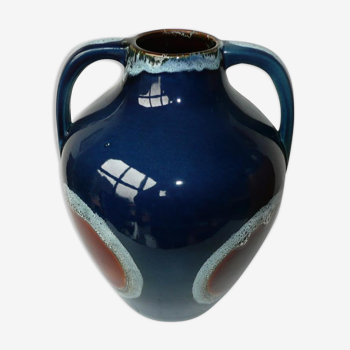 Large vintage St Clément ceramic vase