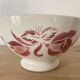 Old Digoin rose bowl