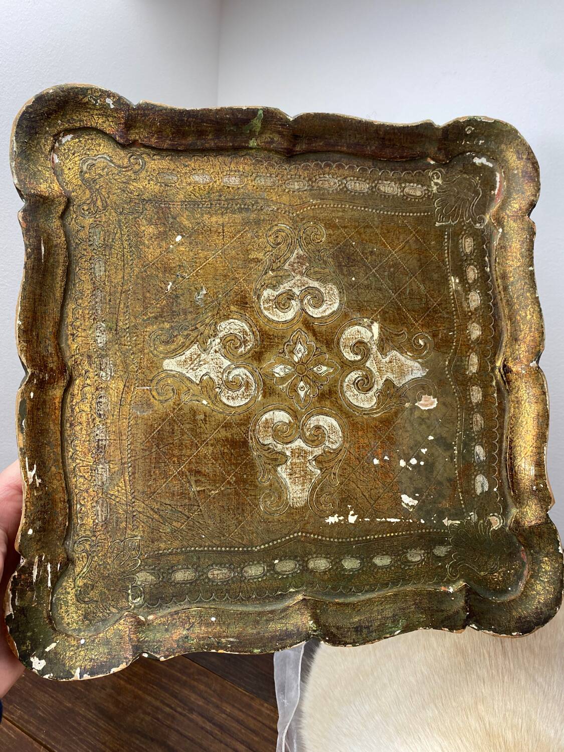 Florentine side table