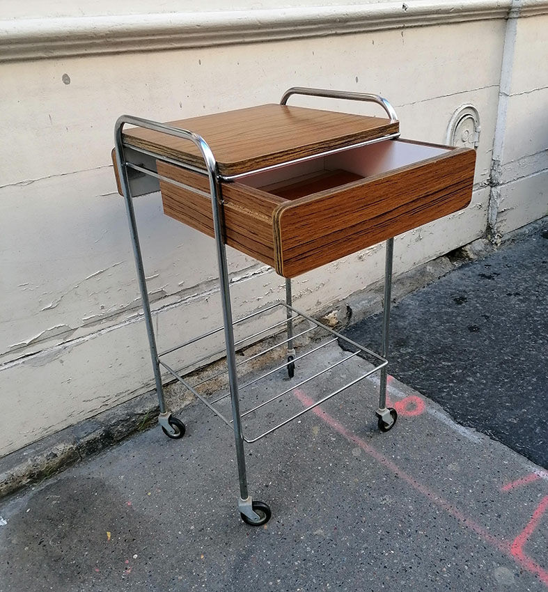 Chevet formica and chrome, 1960