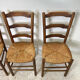 Set of 4 mulched chairs
