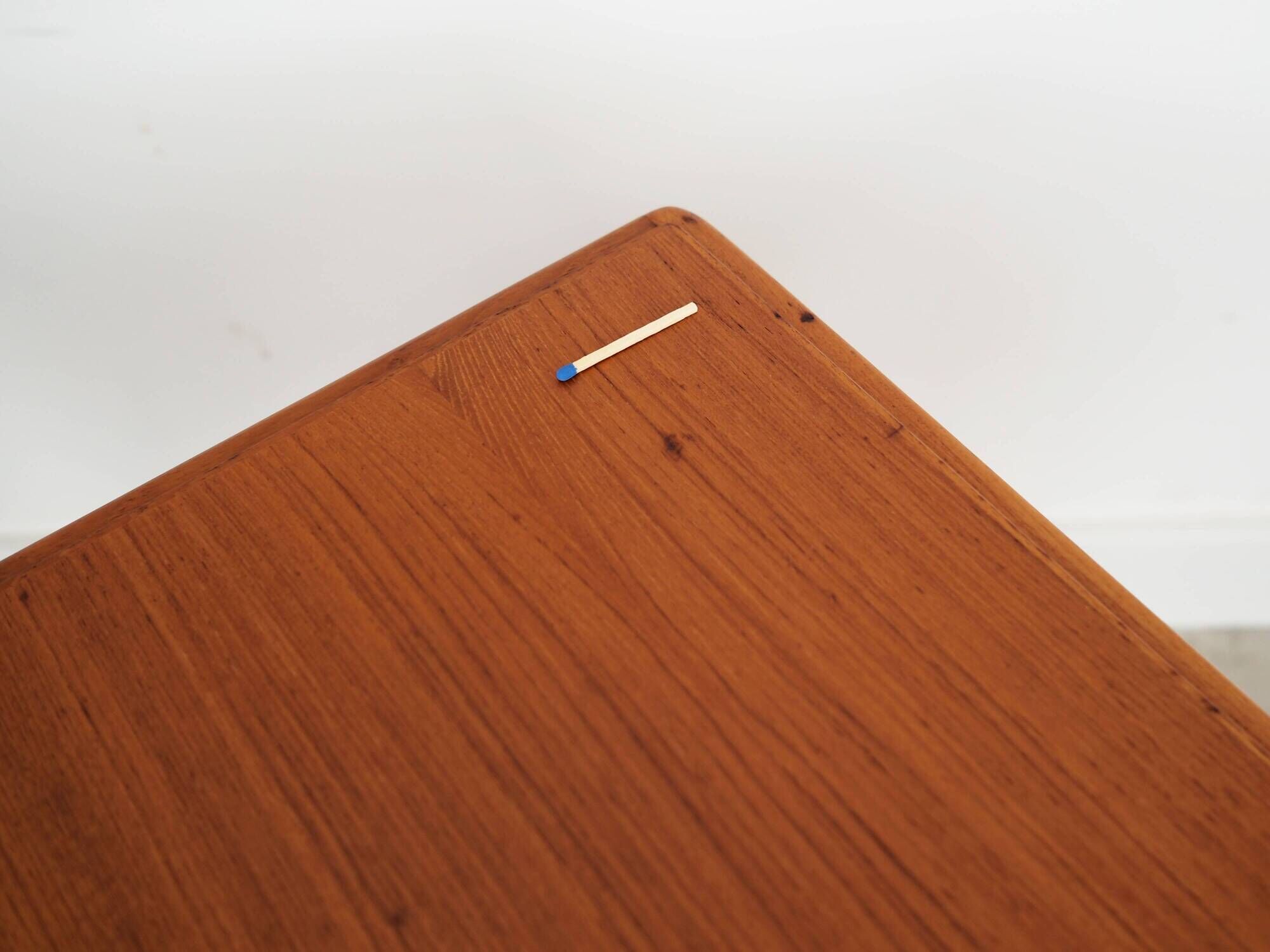 Teak coffee table, Danish design, 1970s, production: Denmark