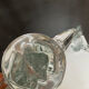 Pair of vintage crystal candlesticks from Vannes