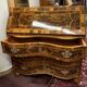 Baroque Bureau Secretary Desk, Fruitwood Marquetry, Germany, c. 1760