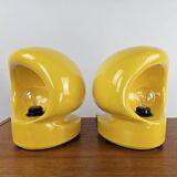Ensemble de 2 lampes de table très rares d'Enzo Biolo pour Il Picchio, années 1960