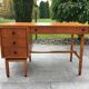 Bureau moderniste MDK en teck Belgique années 60