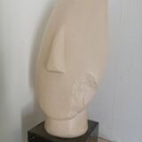 Large Cycladic idol head