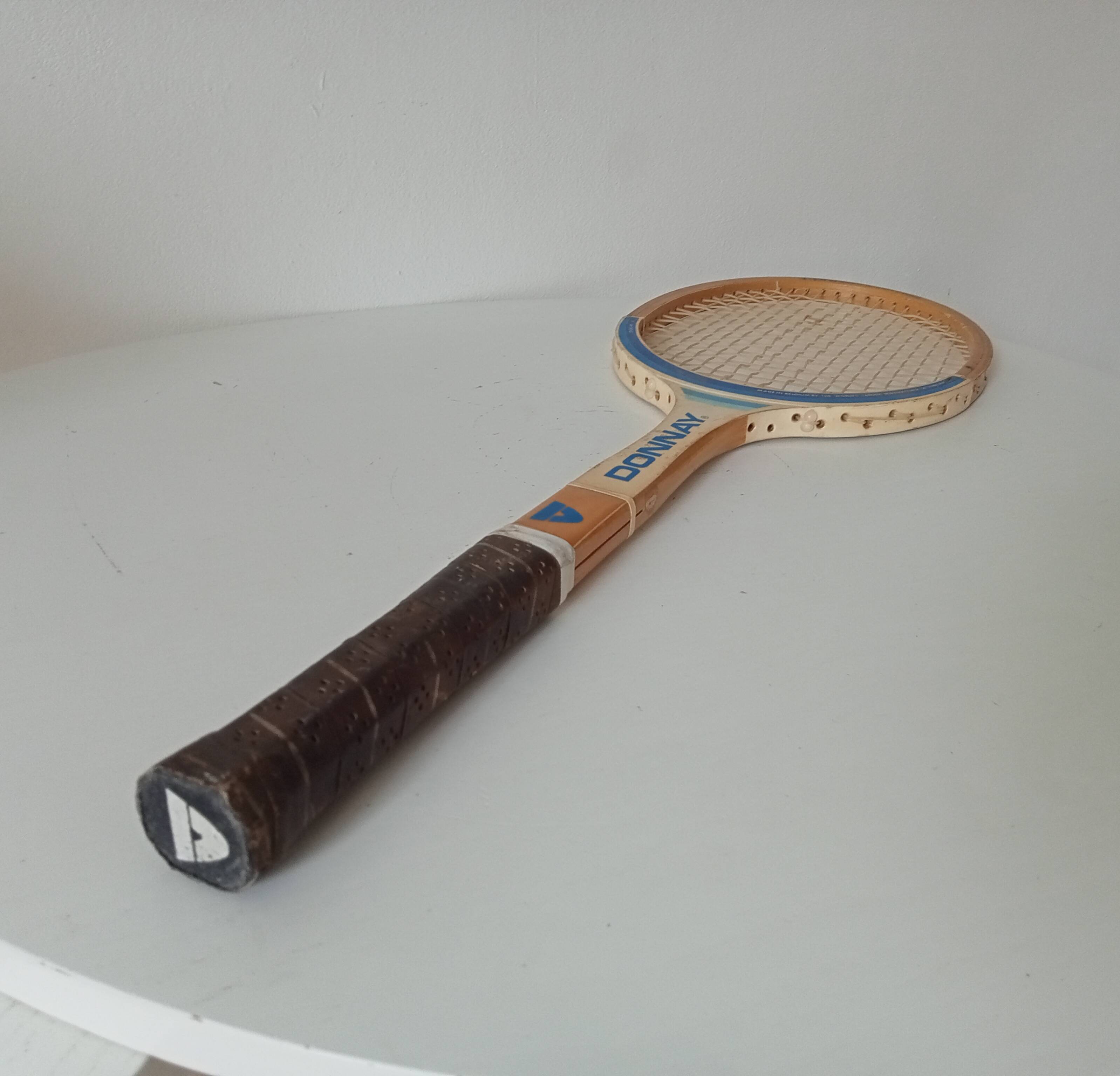 Vintage wooden tennis racket Donnay Ladyflex