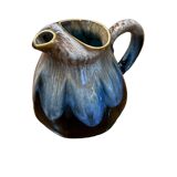Glazed stoneware jug with spout – Decorative ceramics, France, 1970s