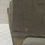 Miroir en bois et stuc doré décor palmette époque Louis XV 18ème 31x45cm