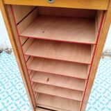 Filing cabinet, curtain cabinet