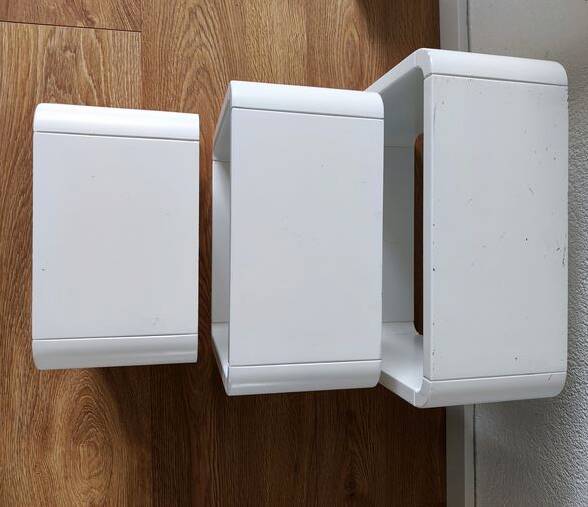 Etagères Vintage • Éléments modulables • Bois Laqué • 1970