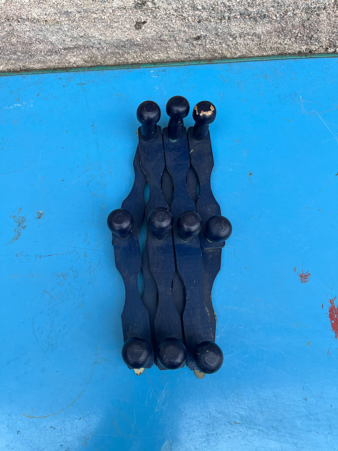 Porte manteau  accordéon