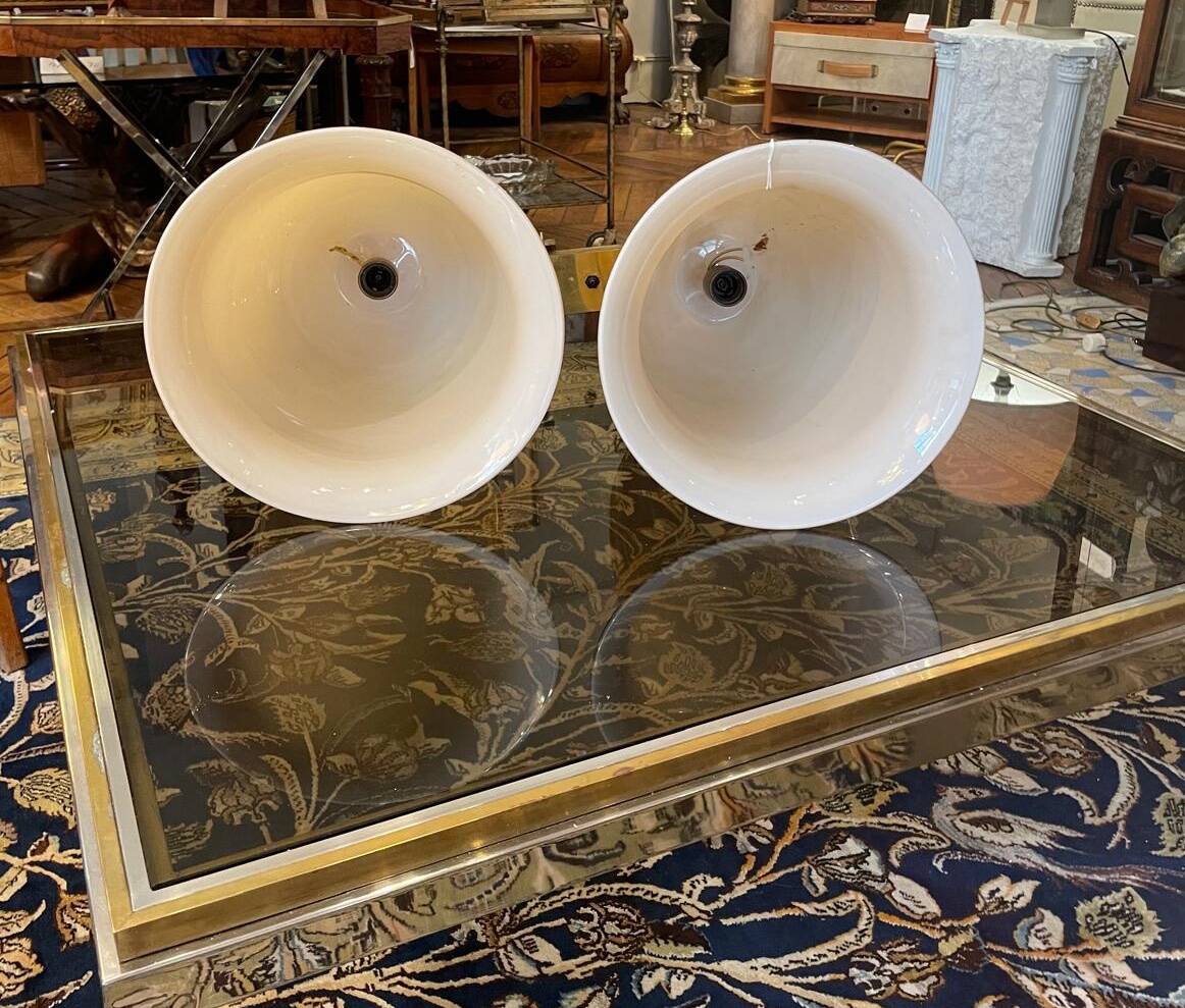 Pairs of Murano wall sconces, 20th century