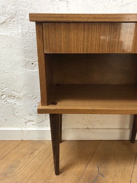 60s bedside table