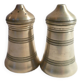 Sheffield silver silver condiment service salt/pepper