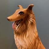 statue chien vintage