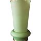 Vase, opaline vert, circa 1930 (art deco)