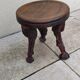 Tabouret pieds de vigne vintage