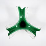 Sommerso Murano glass bowl, 1960s