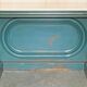 Antique hand-carved console circa 1880 with a marble top.