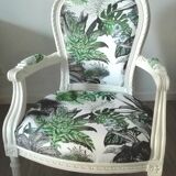 Restored Louis XVI style armchair