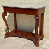 Restoration period mahogany console