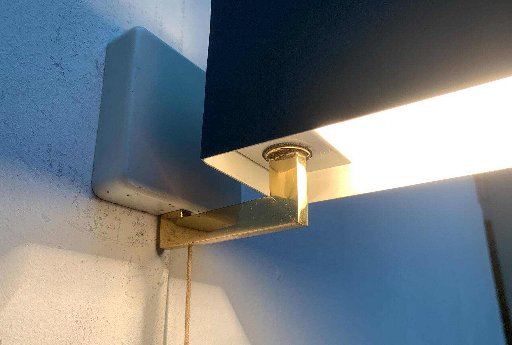 Mid-Century German Minimalist Wall Lamp from Kaiser Leuchten