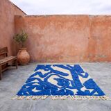 Traditional Moroccan handmade rug 2.5x1.5 m