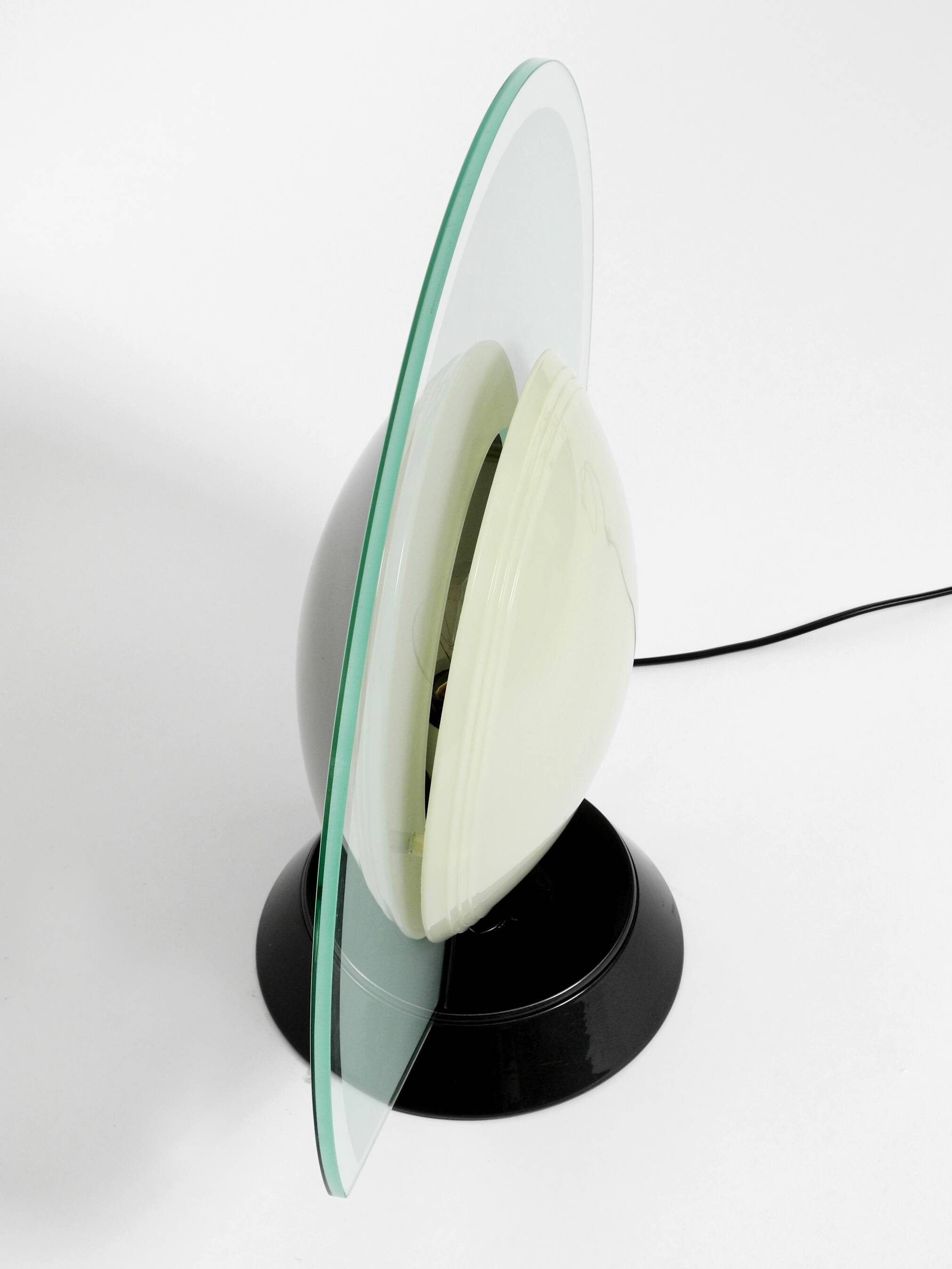 Pair of 1980s table lamps by Pier Giuseppe Ramella for Arteluce model Tikal