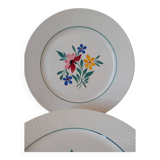 Digoin and Sarreguemines Fabiola plates