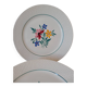 Assiettes Digoin et Sarreguemines Fabiola