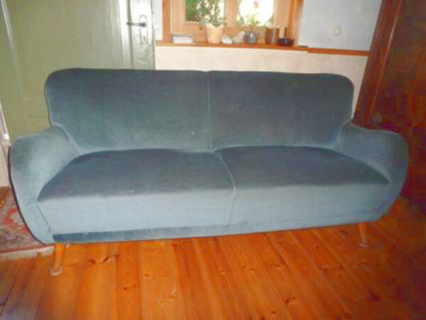 Canapé sofa années 50 60 Organic sculptural