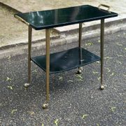1950s Scandinavian wheeled dessert trolley