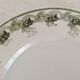Flat Faience Plate Old Wolves Mill Hamage Violetta