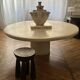 Anemone candle holder, centrepiece chandelier, raw minimalist ceramic sculpture.